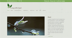 Desktop Screenshot of livingwithheart.com
